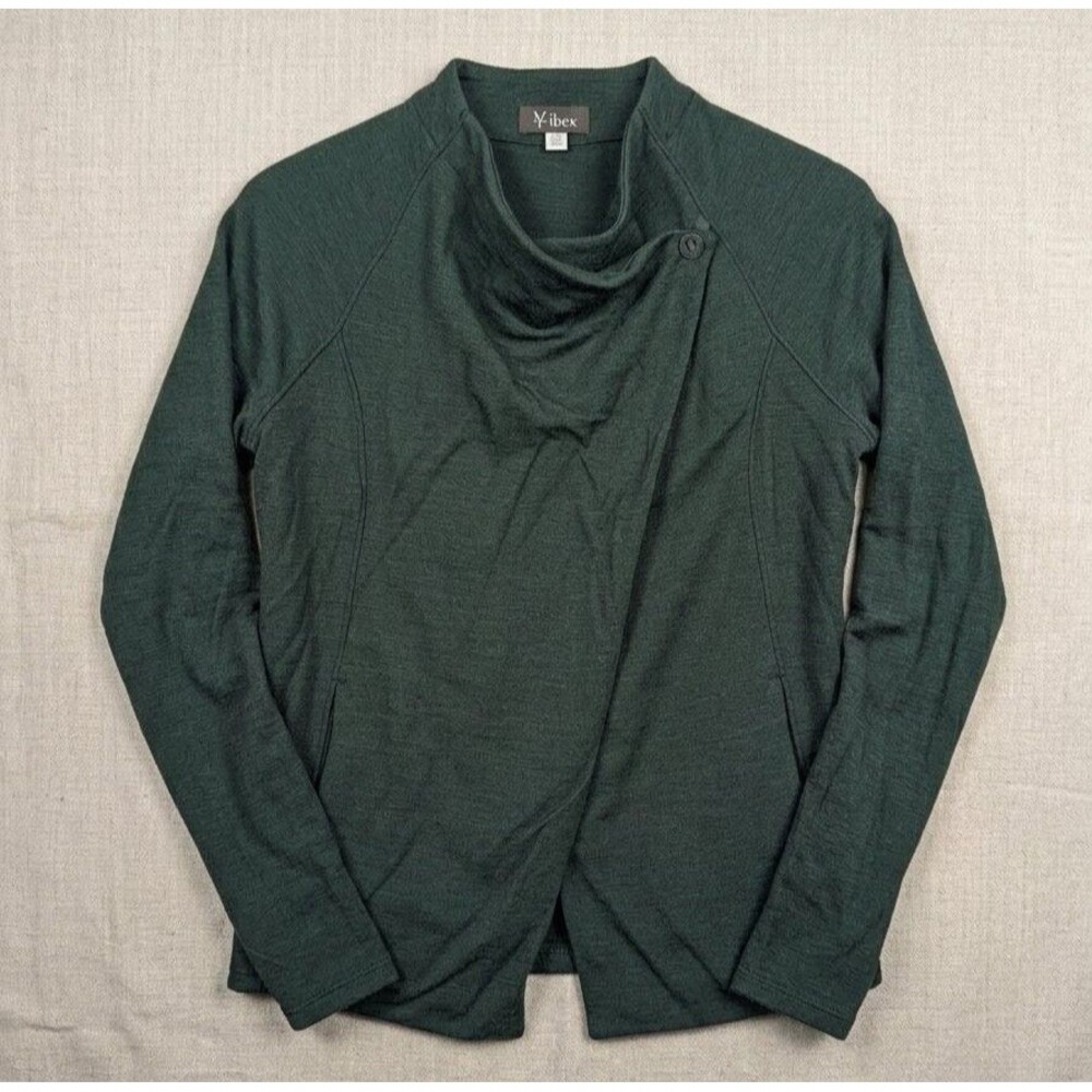Ibex Crossover Wrap Cardigan Jacket